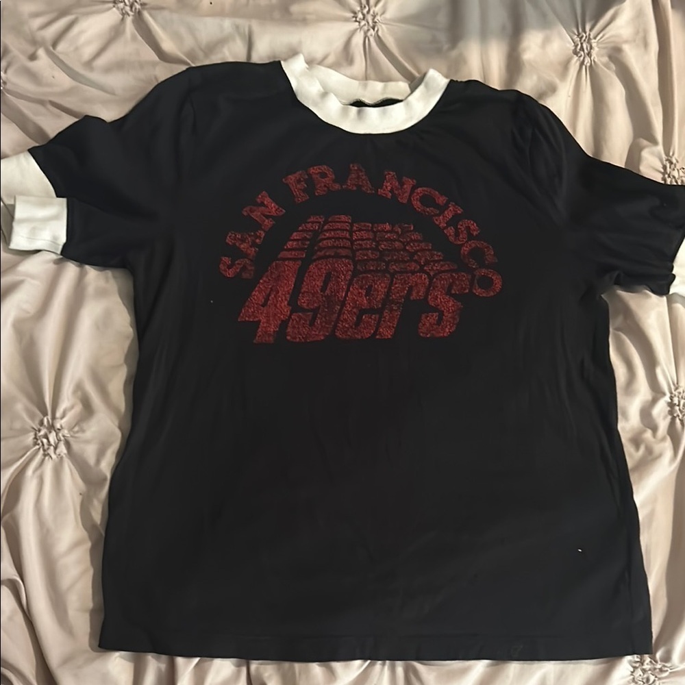 Junk Food Clothing Black and White Tee